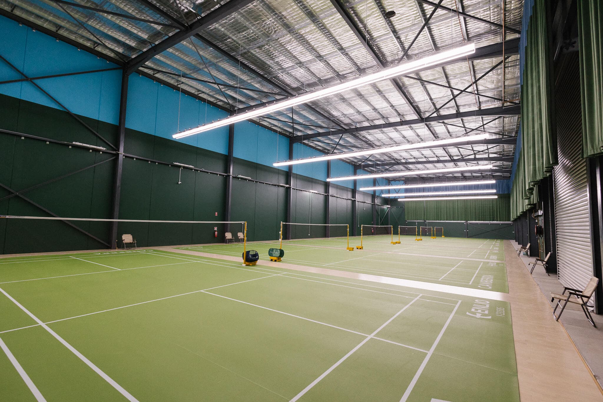 Canberra Badminton Centre main hall