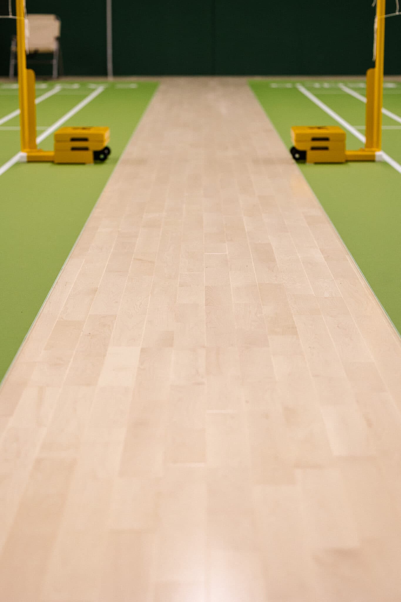 Sprung premium wooden playing surface